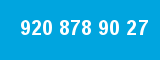 920 878 90 27 920 878 90 27